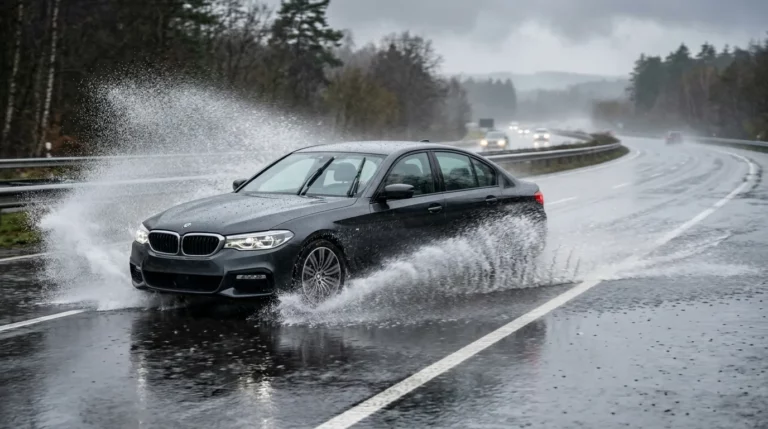Aquaplaning - definicja i mechanizm powstawania zjawiska